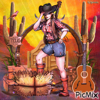Cowgirl/contest