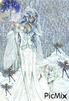 Ice Queen анимирани ГИФ