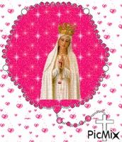 Madonna del Rosario анимированный гифка