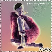 Création -Michelle5 animowany gif