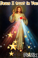Jesus Mercy - Ingyenes animált GIF