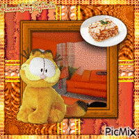 }{Garfield Plushie}{ animēts GIF