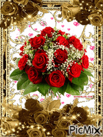 Для вас эти розы - Gratis geanimeerde GIF