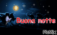 Buona notte animovaný GIF