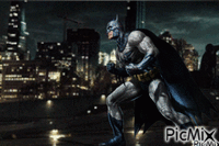 Batman in Gotham City - Bezmaksas animēts GIF