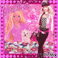 Barbie GIF animé