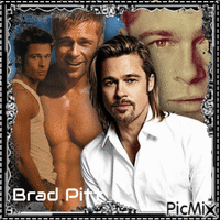Brad Pitt - GIF animé gratuit
