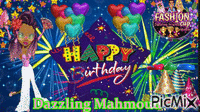 Happy Birthday Mahmoud animuotas GIF