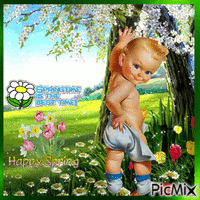 Happy Spring. Springtime is the best. 动画 GIF