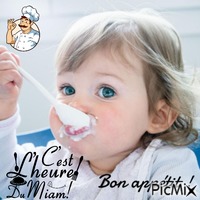 Bon appétit - Ilmainen animoitu GIF