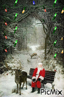 Feliz Navidad geanimeerde GIF