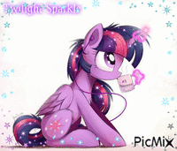 Twilight Sparkle - GIF animasi gratis