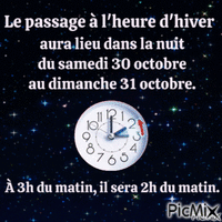 heure d'hiver 2021 - Free animated GIF