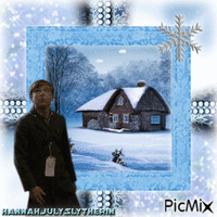 {#♣#}William Moseley & Winter Landscape{#♣#} - GIF animé gratuit