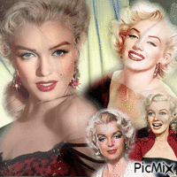 Marilyn - Free animated GIF