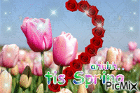 ahhhh... Tis Spring - GIF animado grátis