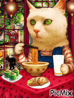 Enjoy your meal GIF animata