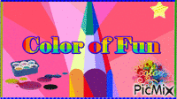 color of fun анимиран GIF