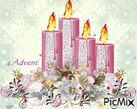 4.Advent - Zdarma animovaný GIF