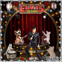 Elvis  with the Graceland Quartet   1-21-22  by xRick7701x