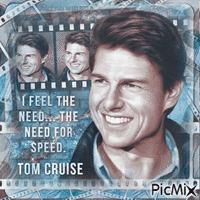 Tom Cruise - Бесплатный анимированный гифка