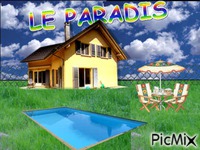 LE PARADIS - 免费动画 GIF