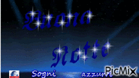 Sogni azzurri - Ingyenes animált GIF