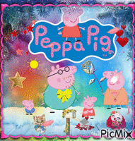 peppa pig κινούμενο GIF