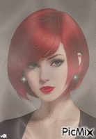 Con pelo rojo Animated GIF
