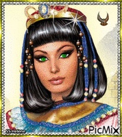 Cleopatra. animovaný GIF