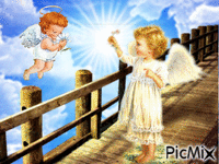 les anges - Bezmaksas animēts GIF