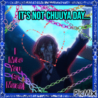 its not chuuya day 5 animerad GIF