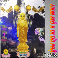 Nam Mô A Di Đà Phật - Безплатен анимиран GIF