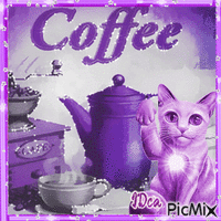 Let' get coffee chat GIF animé