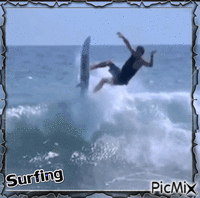 Surf - Darmowy animowany GIF