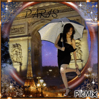 Paris glamour - GIF animate gratis