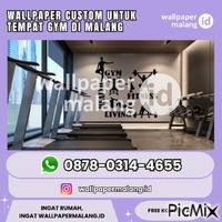WALLPAPER CUSTOM UNTUK TEMPAT GYM DI MALANG - Бесплатни анимирани ГИФ