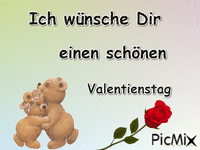 Valentinstag für Dich animovaný GIF