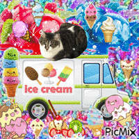 Luna loves the Ice Cream Truck