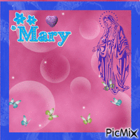 mother mary - Ingyenes animált GIF