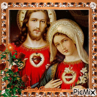 Jesus e Maria - Darmowy animowany GIF