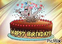 birthday - Free animated GIF