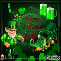 Happy St. Patrick's Day анимированный гифка