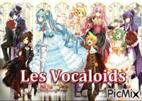 Les Vocaloids - GIF animado grátis