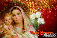 Jésus, notre secours - Безплатен анимиран GIF