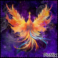 Le Phoenix - Δωρεάν κινούμενο GIF