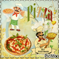Pizza - GIF animasi gratis