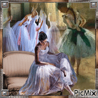 Ballerines de Edgar Degas