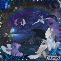 HTTYD Family Love animuotas GIF