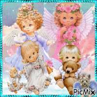 Angels - GIF animado gratis